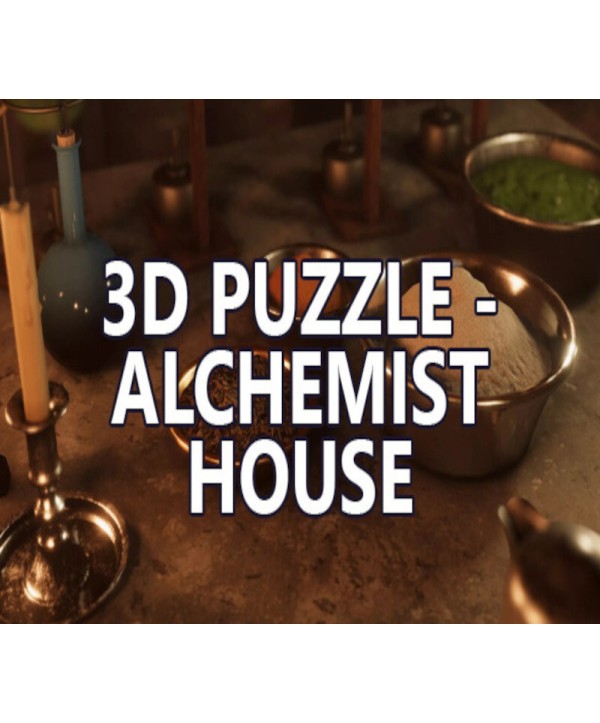 3D PUZZLE - Alchemist House Steam Key GLOBAL